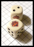 Dice : Dice - My Designs - TV and Movie Ferris Dr Who Pair - Aug 2012